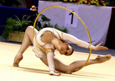 Marguerite Bouvier (France individuel GR 2010) dans une jupette Lili Style - crédit photo : Fa-Buleux